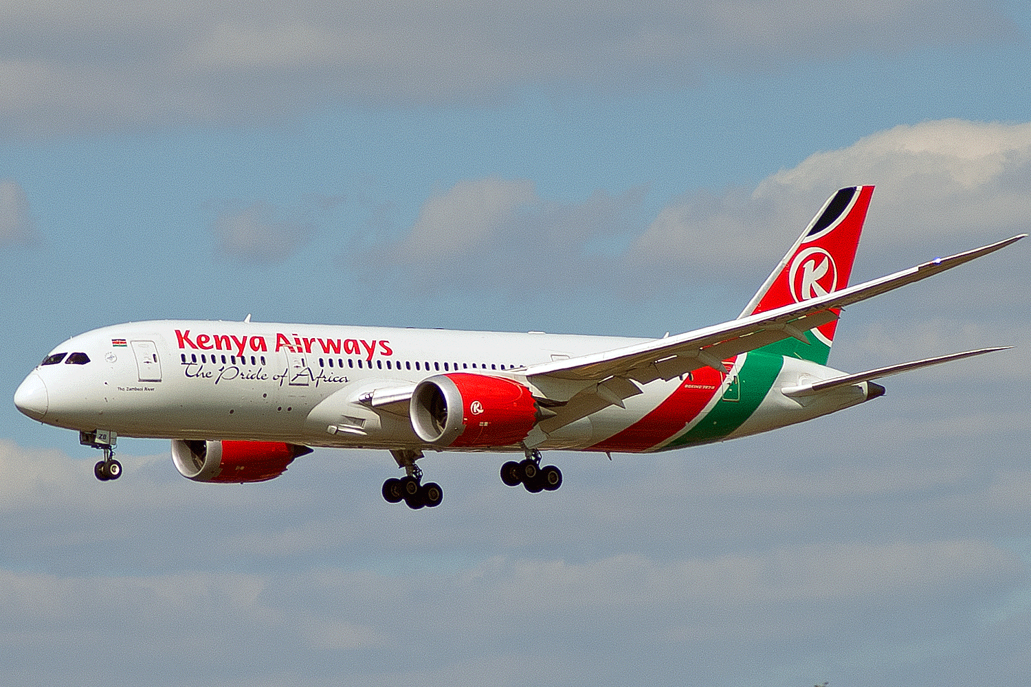 5Y-KZB B 787 8 Kenya Airways (LHR)