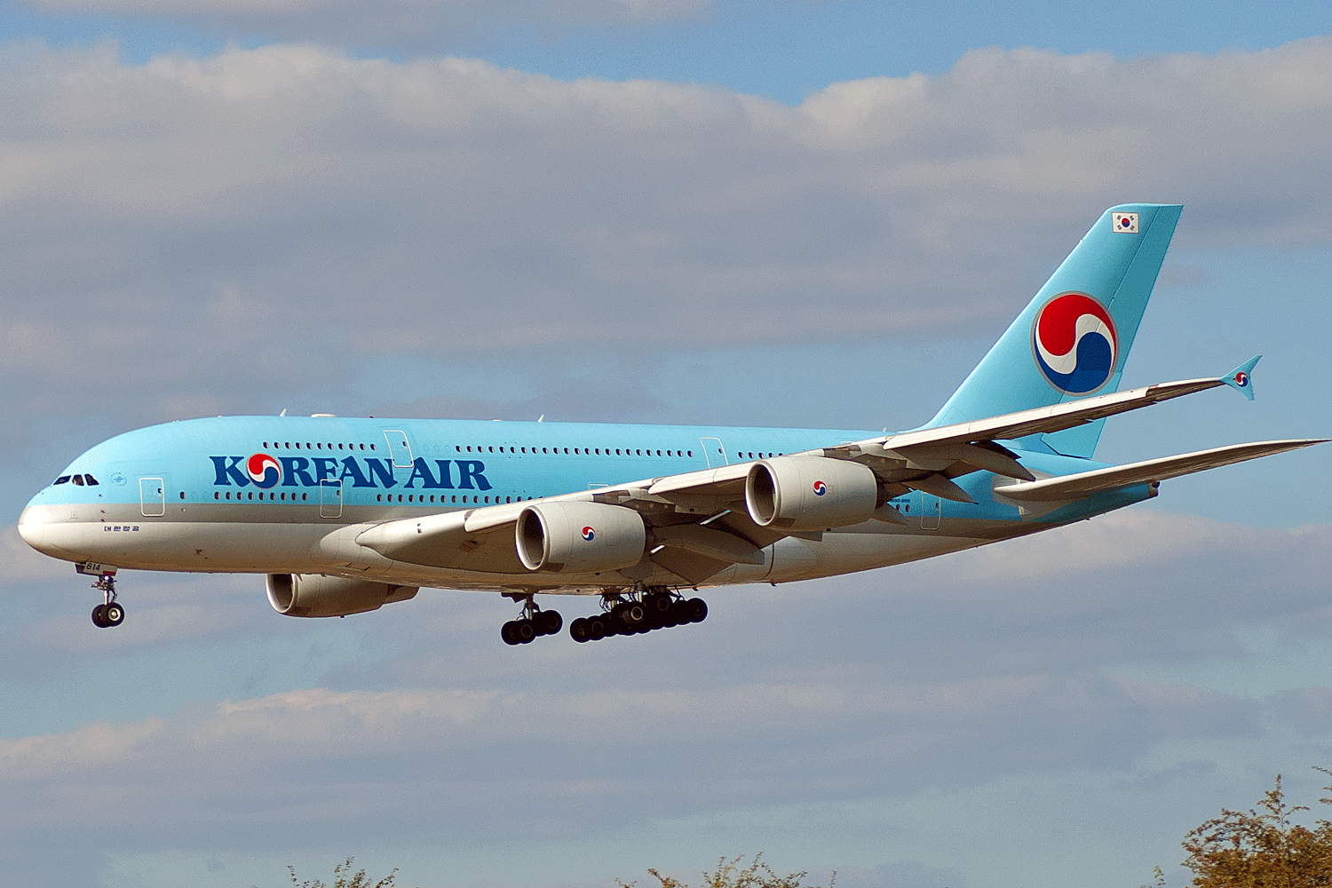 HL7614 A380 Korean Air (LHR)