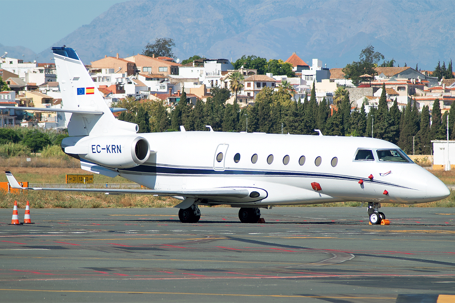 EC-KRN Galaxy G200 Executive Airlines