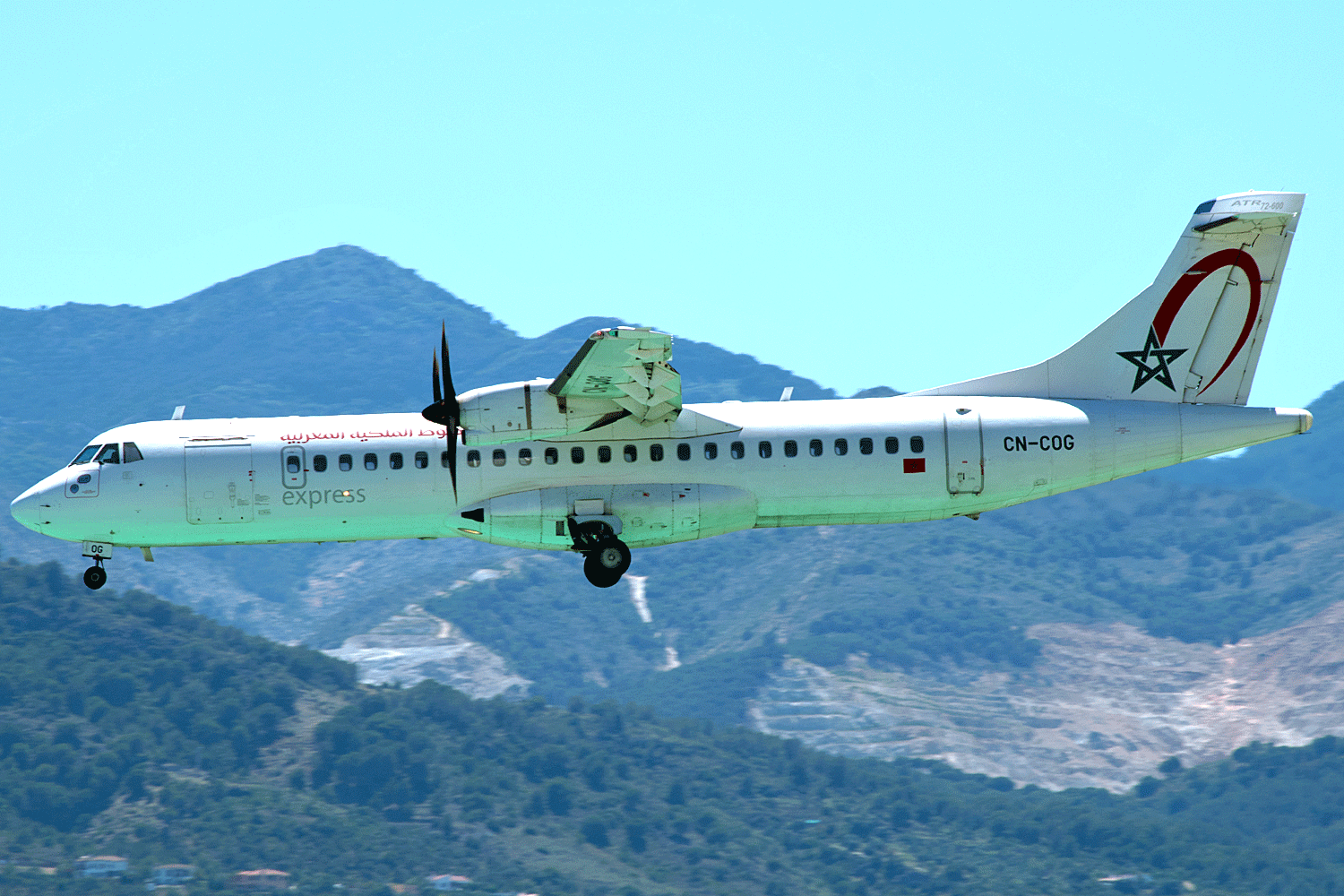 CN-COG ATR 72 600 Royal Air Maroc Express