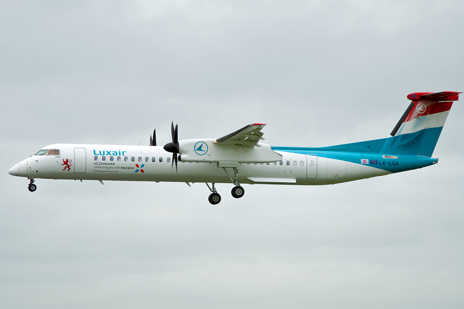 LX-LQA DHC 8 402NG Luxair
