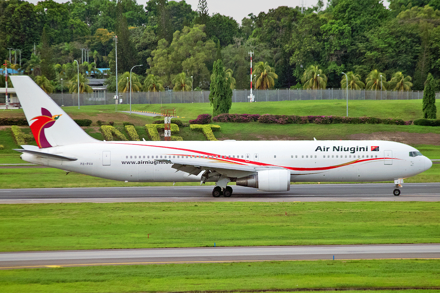 P2-PXV B 767 341ER Air Niugini