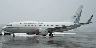 FAC0001 B737-74V FAColombia/Escuadron Transporte Especial
