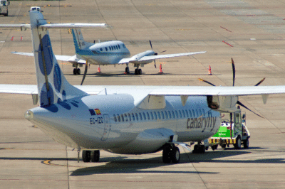 EC-IZO ATR 72 212A CanaryFly EC-IZO ATR 72 212A CanaryFly