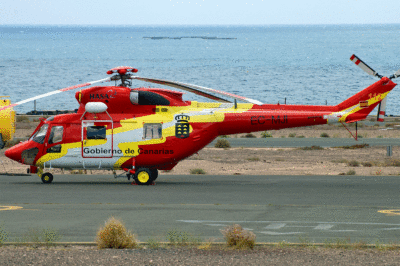 EC-MJI PZL W-3A Soko Gobierno de Canarias (El Berriel) EC-MJI PZL W-3A Soko Gobierno de Canarias (El Berriel)
