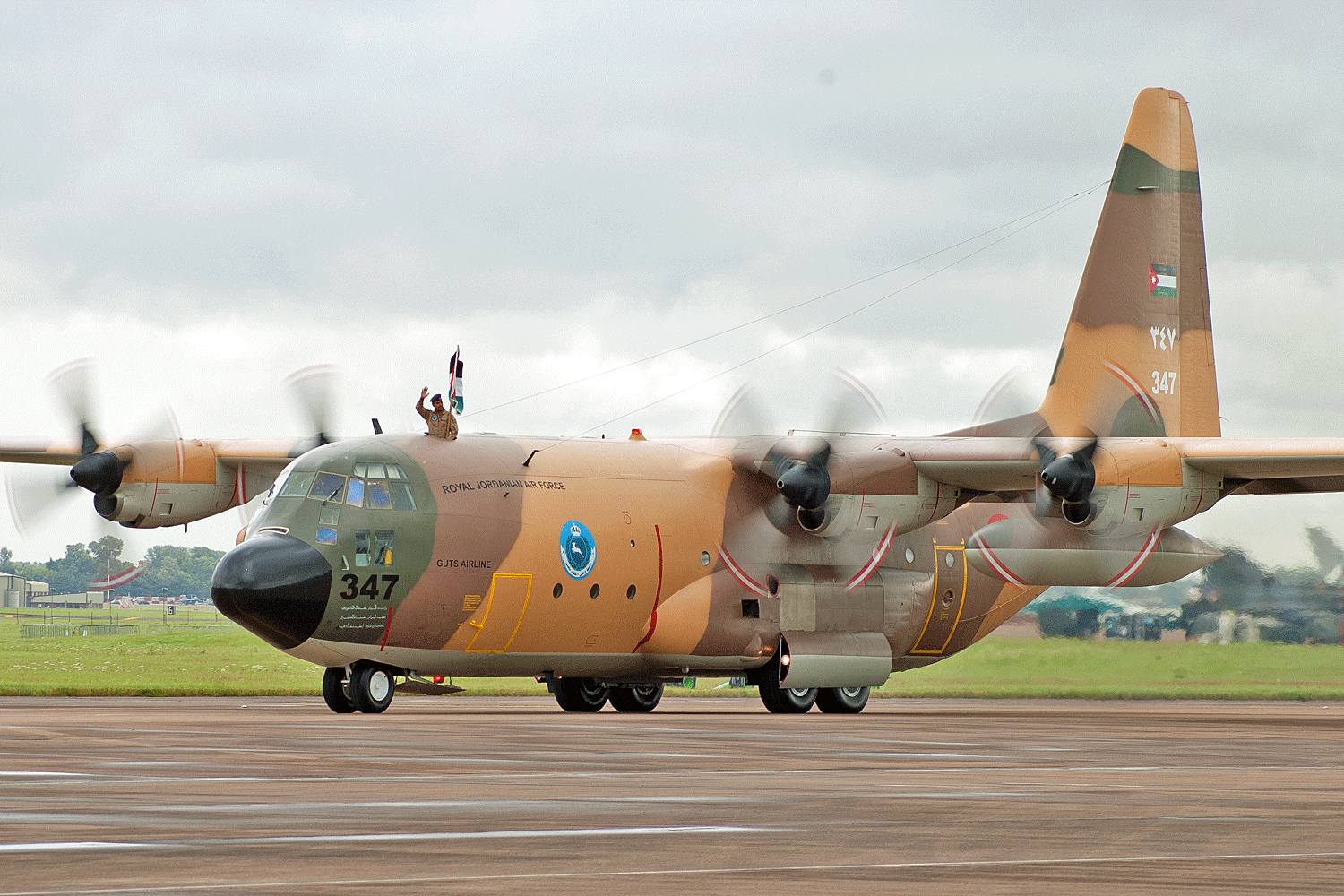 347 C-130H 3 Sqn Jordan