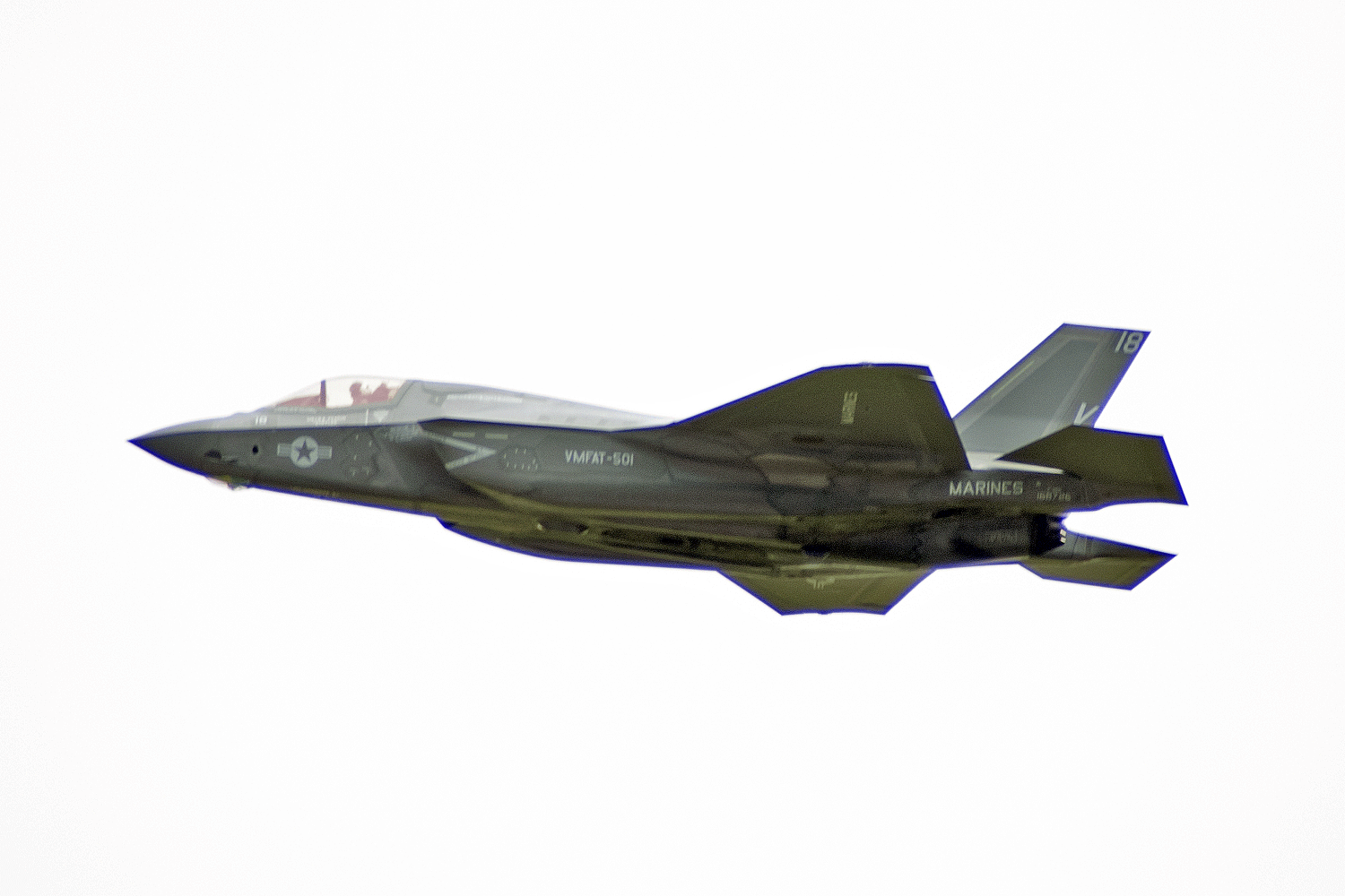 168726 VM-18 F-35B VMFAT-501 US Marines