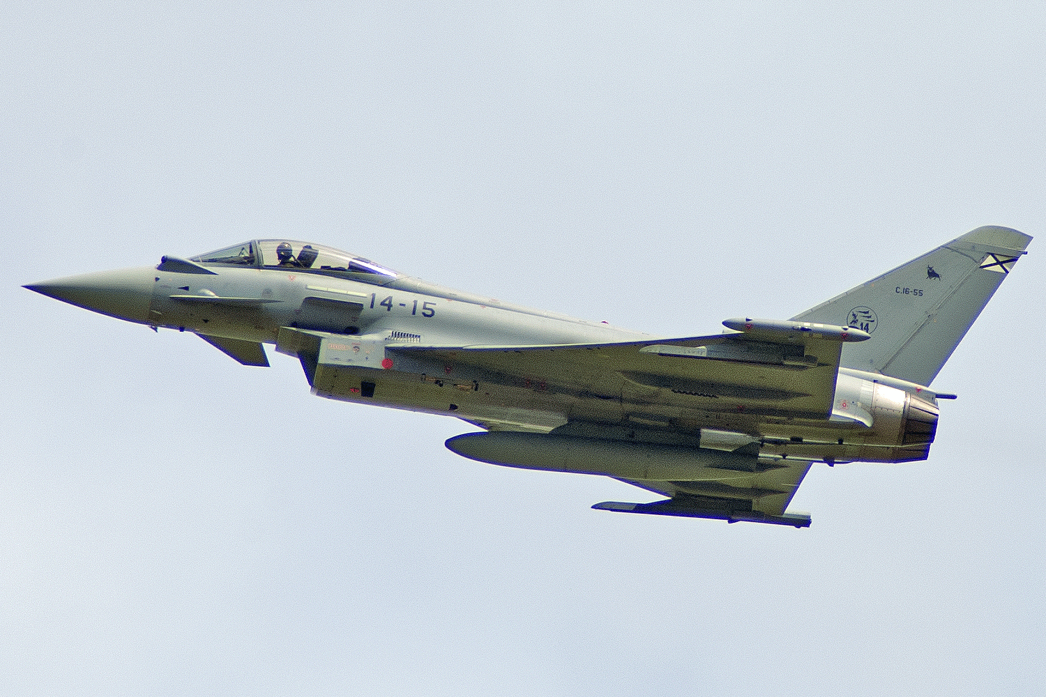 C.16-55 14-15 Eurofighter Ala 14 Spain