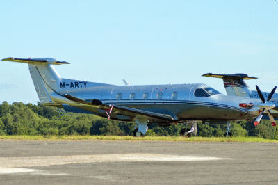M-ARTY Pilatus PC-12 (Fairoaks) M-ARTY Pilatus PC-12 (Fairoaks)