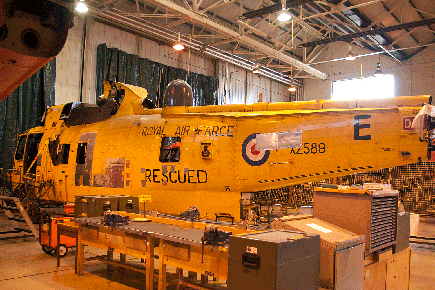 XZ589 Sea King HAR3 (Royal Air Farce Rescued)
