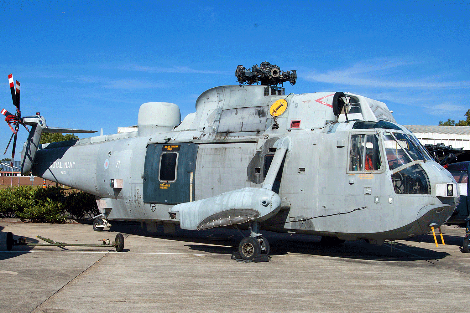 ZA133 Sea King HU6