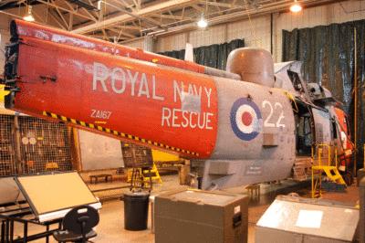 ZA167 Sea King HU5
