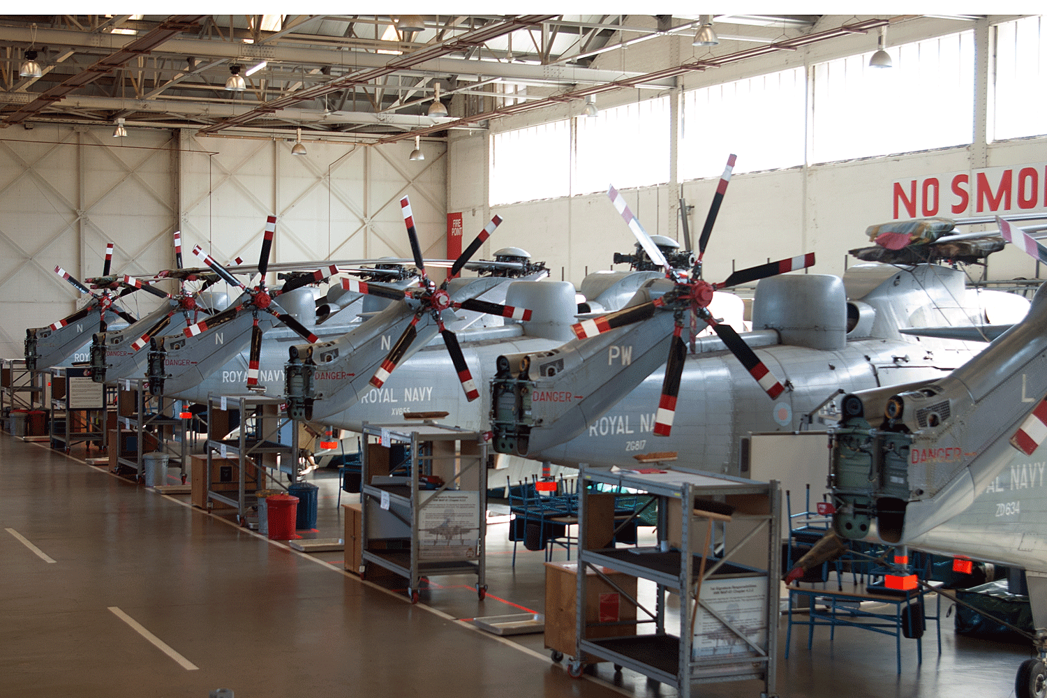 ZD634 Sea King HAS6 (Newcomen Hangar)
