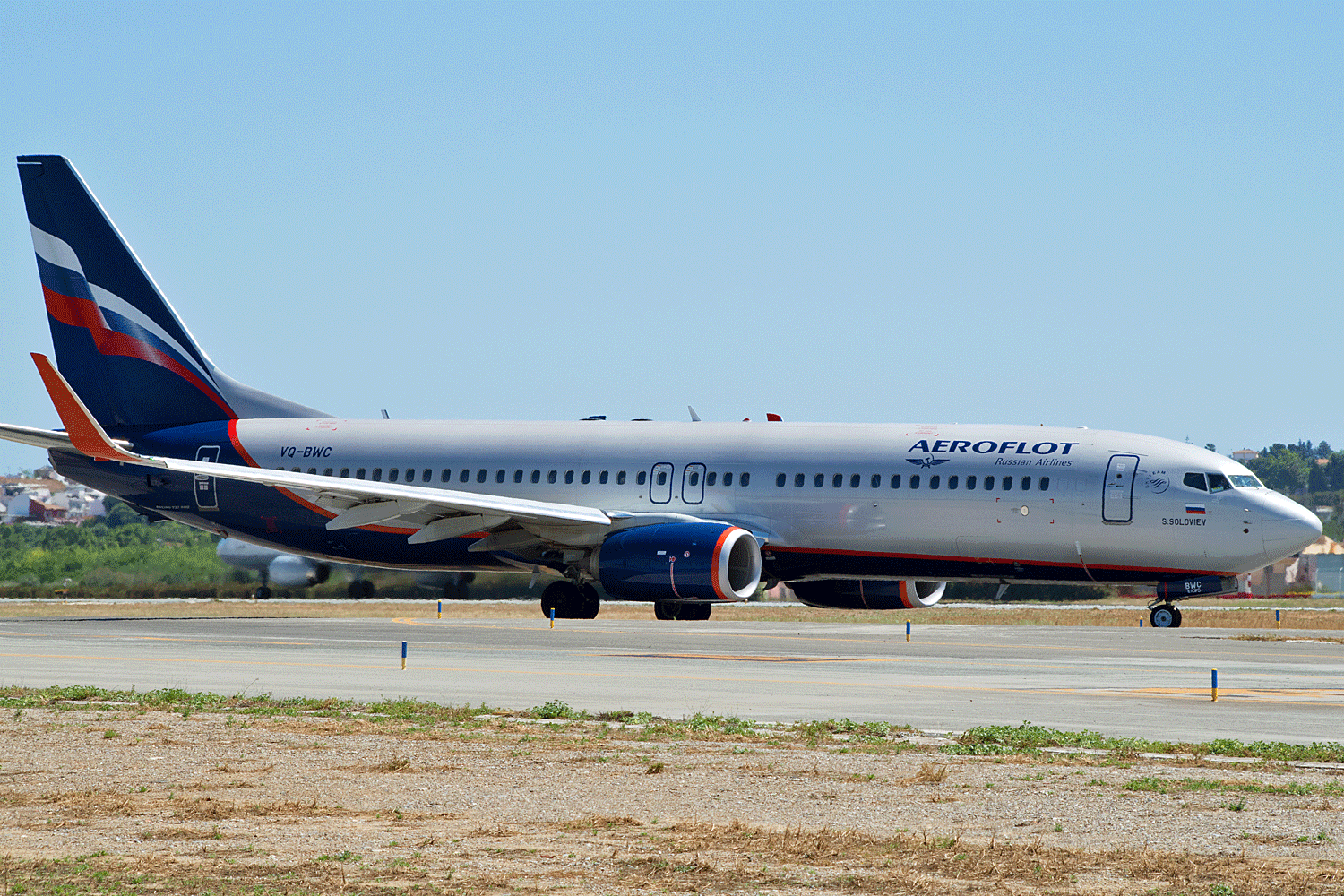 VQ-BWC B 737 8LJ Aeroflot Russian Airlines