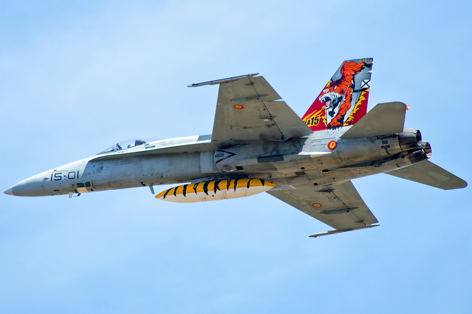 C.15-14 /15-01 EF-18A Ala 15 Spain