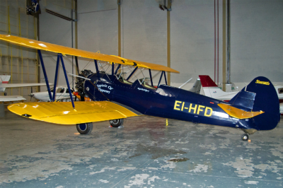 EI-HFD Stearman Kaydet (Weston)