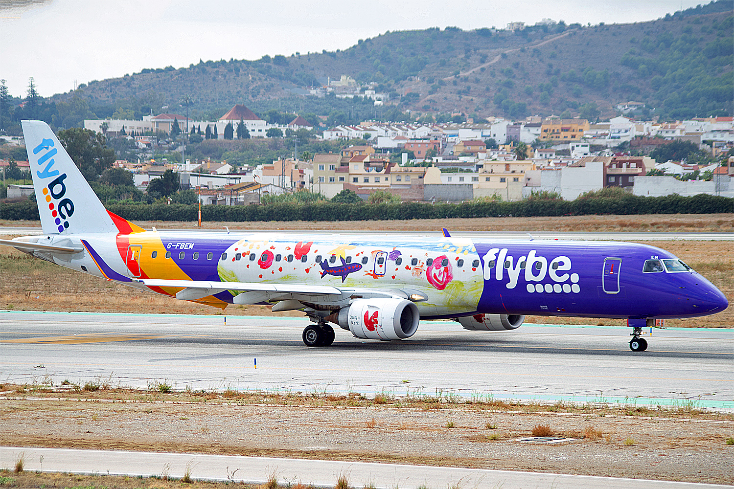 G-FBEM EMB-190 flybe