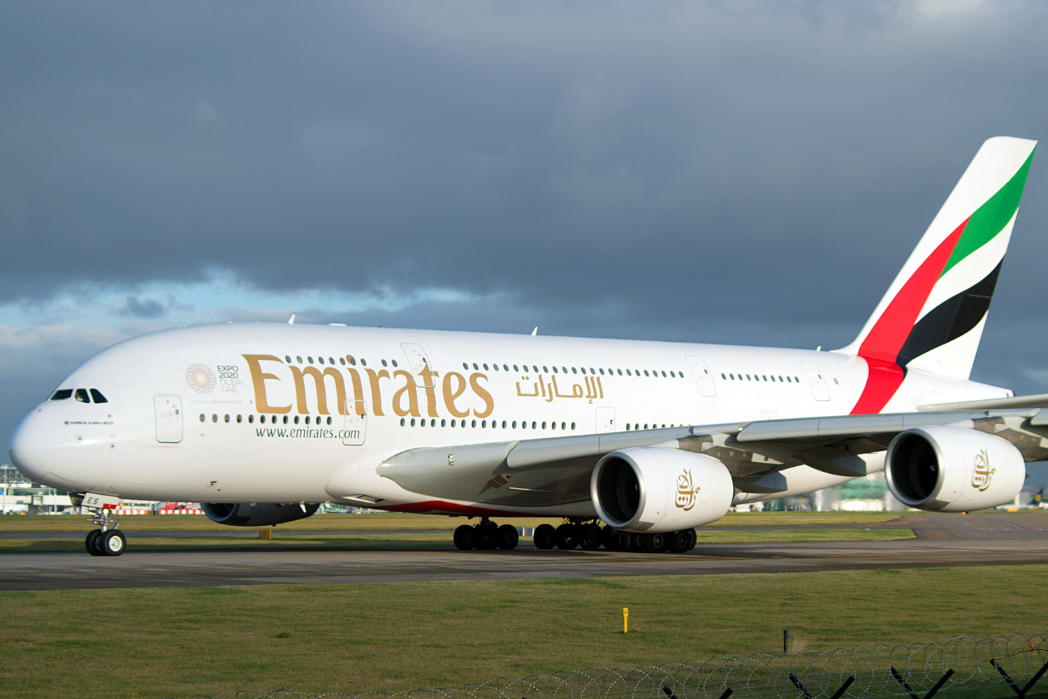 A6-EES A380-861 Emirates Airlines
