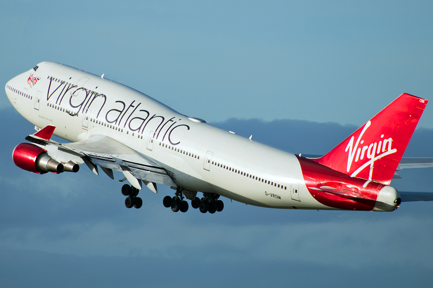 G-VROM B747-443 Virgin Atlantic