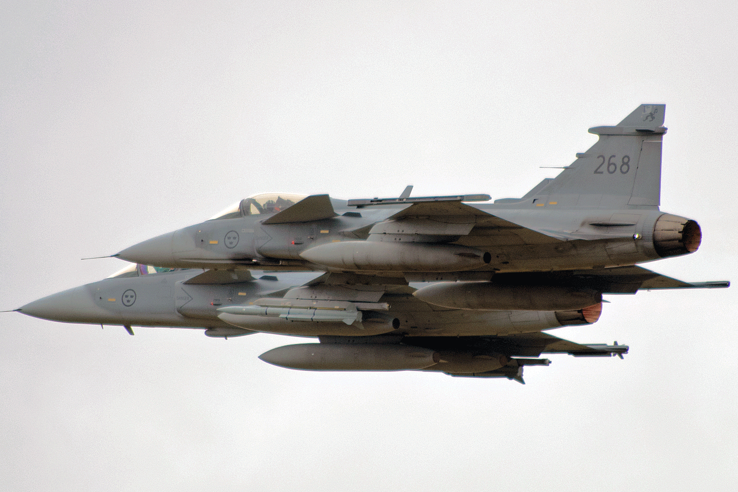 39268 JAS39C Gripen /268 F7 Sweden