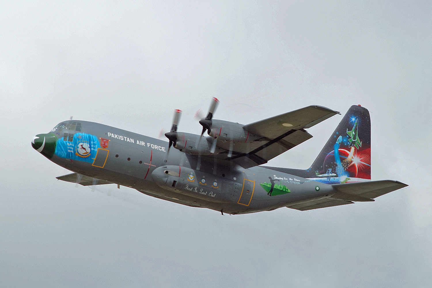 3766 C-130B Hercules 6 Sqn Pakistan