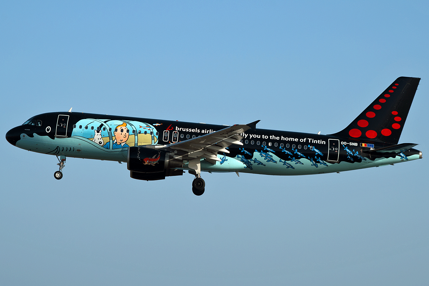 OO-SNB A 320 214 Brussels Airlines