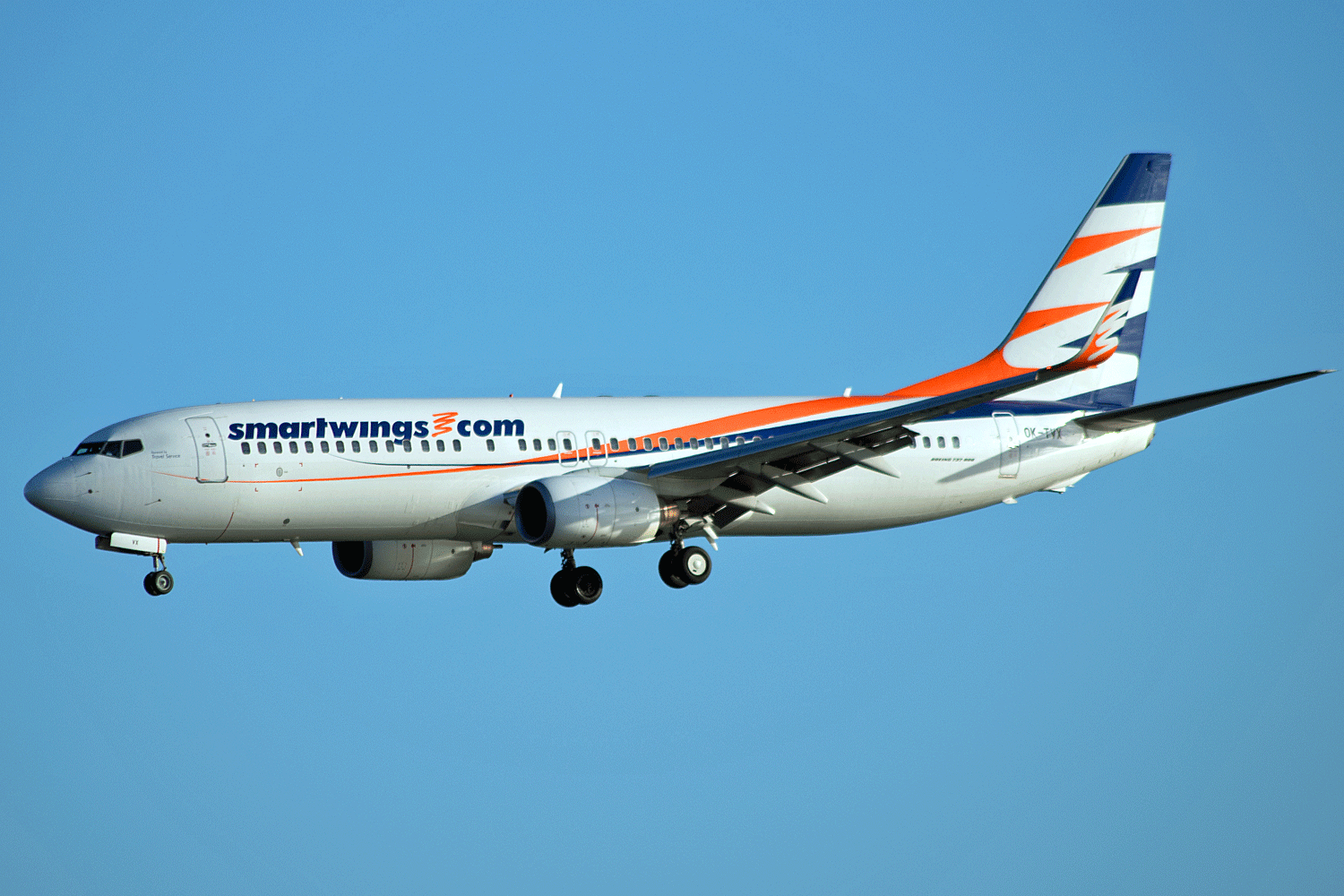 OK-TVX B 737 8Z9 Smart Wings