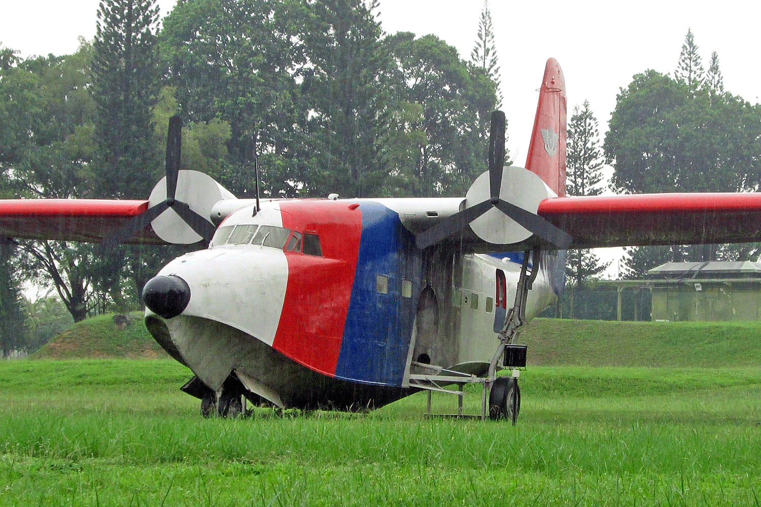 PK-OAH HU-16B Preserved - Fire Station