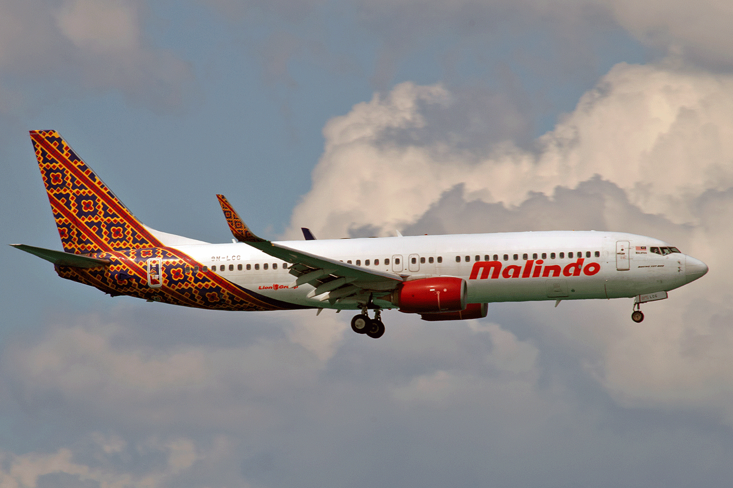 9M-LCG B 737 8GP Malindo / Batik Air Malaysia